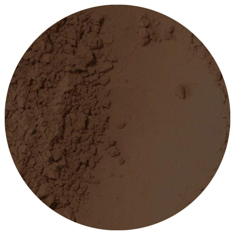 [Australia] - BaeBlu Eyebrow Powder, Organic Vegan 100% Natural, Fill-in Smudge Proof Brow Tint, Made in USA, Deep Brown 