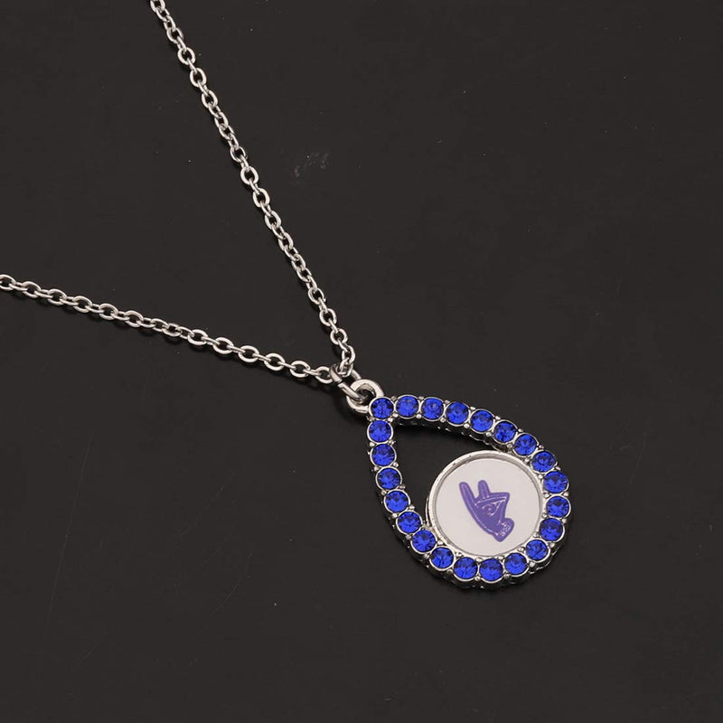 [Australia] - LBSBO ZPB Sorority Necklace/Earrings 1920 Greek Sorority Jewelry Gift for Finer Women 