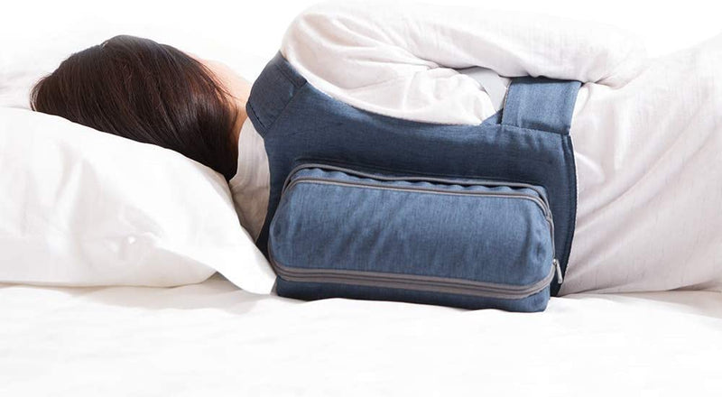 [Australia] - Positional Sleep Aid Backpack Anti Snoring Side Sleeper Pillow for Snoring or Change Supine Sleep Position 