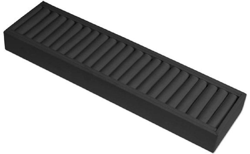 [Australia] - Black Bangle Trays With 21 Slot Inserts For Jewelry Display by Regal Pak Black Velvet 