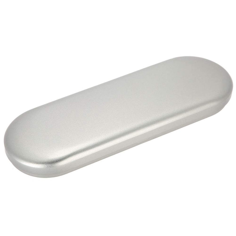 [Australia] - tweezer case Professional Storage Box for Eyelash Extension Tweezers Organizer Case Eyelashes Makeup Tool(Silver) Silver 