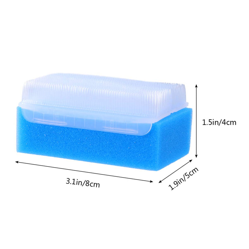 [Australia] - HEALLILY 3pcs Sensory Brush Sensory Processing Disorder ToddlerAutism Sponge Brush Infant Hair Scalp Brush Surgical Hands Scrub Brush 
