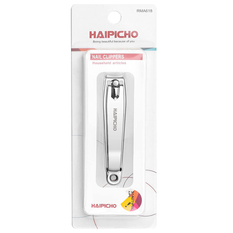 [Australia] - Nail Clipper, Made with Heavy Duty Stainless Steel, Suitable for Thick Fingernail Toenail Men Women (Silver 1 Pack) 