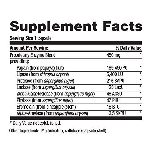 [Australia] - Country Life Maxi-Zyme Caps - 120 Vegetarian Capsules - Digestive Enzyme Complex to Support Maximum Digestive Power 120 Count (Pack of 1) 