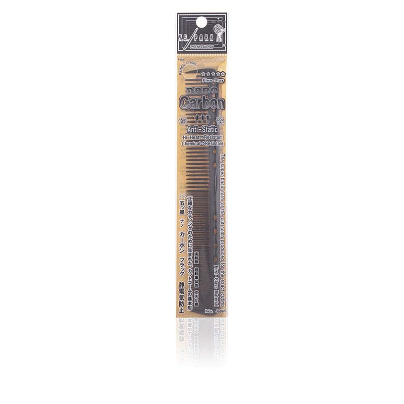 [Australia] - YS Park Comb 339 Fine Cutting Professional Hair Comb Graphite 