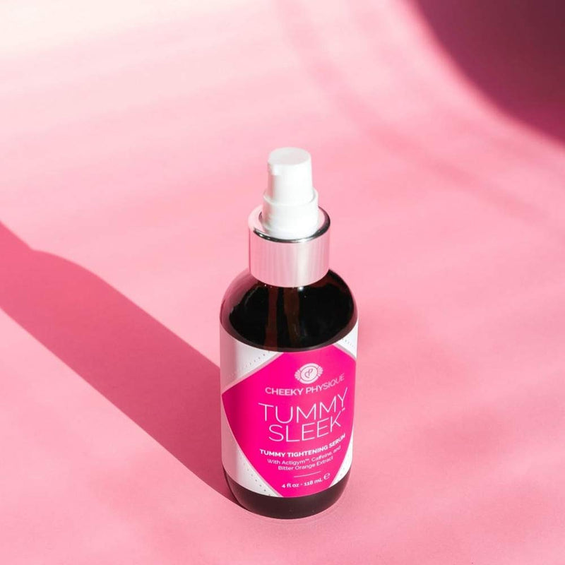 [Australia] - Tummy Sleek Stomach Tightening Serum - Skin Firming & Body Toning Gel for Abs Belly and Waist with Actigym + Caffeine + Bitter Orange Extract - 4 oz. 