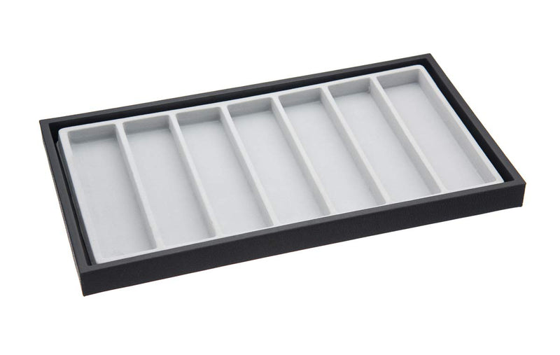 [Australia] - SE 7-Section Flocked Liner Tray - J228FL 