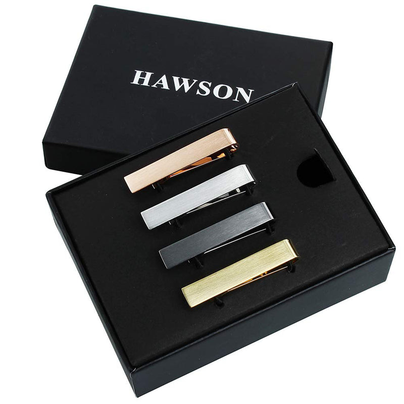 [Australia] - HAWSON 1.5 Inch Tie Clip for Men - Best Gifts for Skinny Tie 20081 