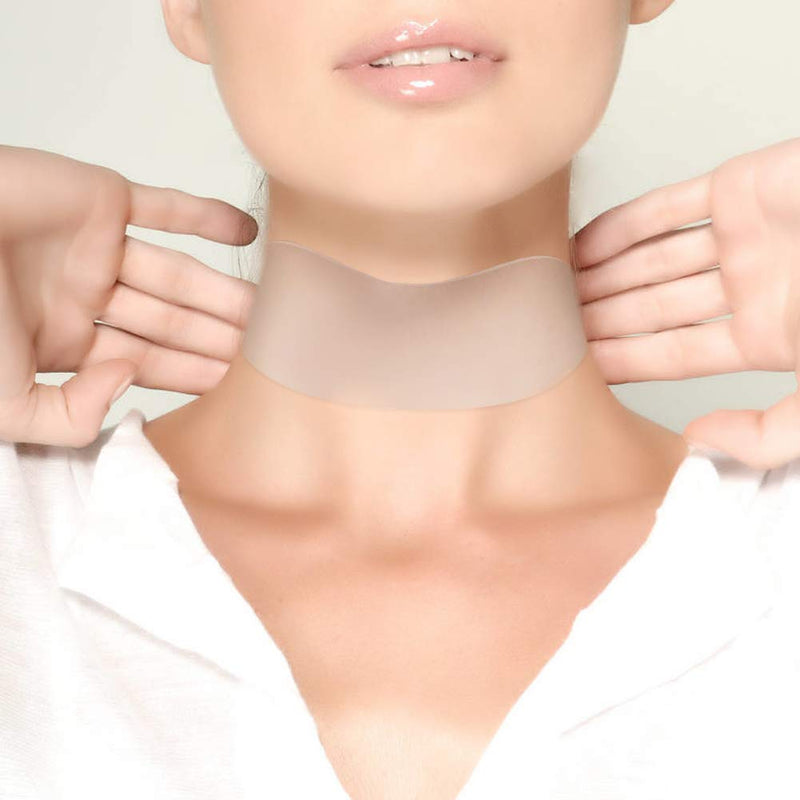 [Australia] - Silicon Neck Patches, Neck Wrinkle Lift Patches, Reusable Silicone Anti-Wrinkle Neck Pads, Anti-Aging Moisturizing Neck Lift Tape for Preventing and Treating Neck Wrinkles 