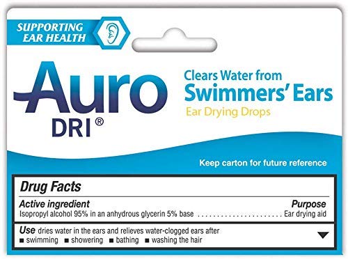 [Australia] - Auro-Dri Ear Water-Drying Aid 1 oz (Pack of 3) 
