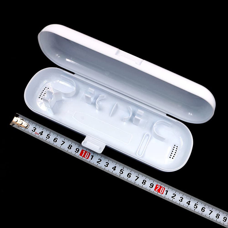[Australia] - Hsthe Sea Universal Electric Toothbrushes Box Travel Case Oral Care Box Set for HX9322,D12013W and Other Electric Toothbrushes (White) 