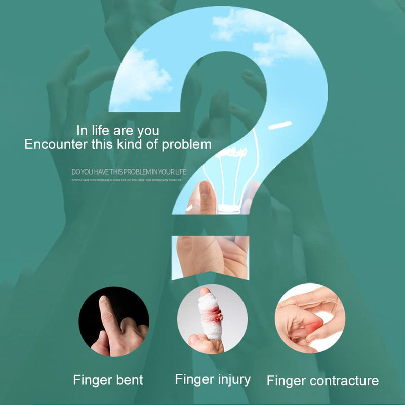 [Australia] - Finger Splints for Straightening,Aluminum Finger Splint with Foam,Finger Brace for Straightening or Support for Fingers, Suitable for Index, Middle, Ring Finger,Pain Relief 