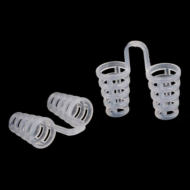 [Australia] - Fournyaa Snoring Stopper, Snoring Clip, Nose Cones, Hollowed-out 4PCS for Smoothly Breath Sleep Anti-snore Device Sleeping Aid Stopper 