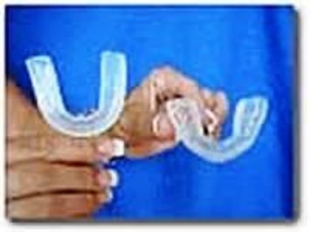 [Australia] - Boolavard 4 x Mouth Trays for Teeth WHITENING/Gel Bleach, THERMOFORMING Gum Shield 