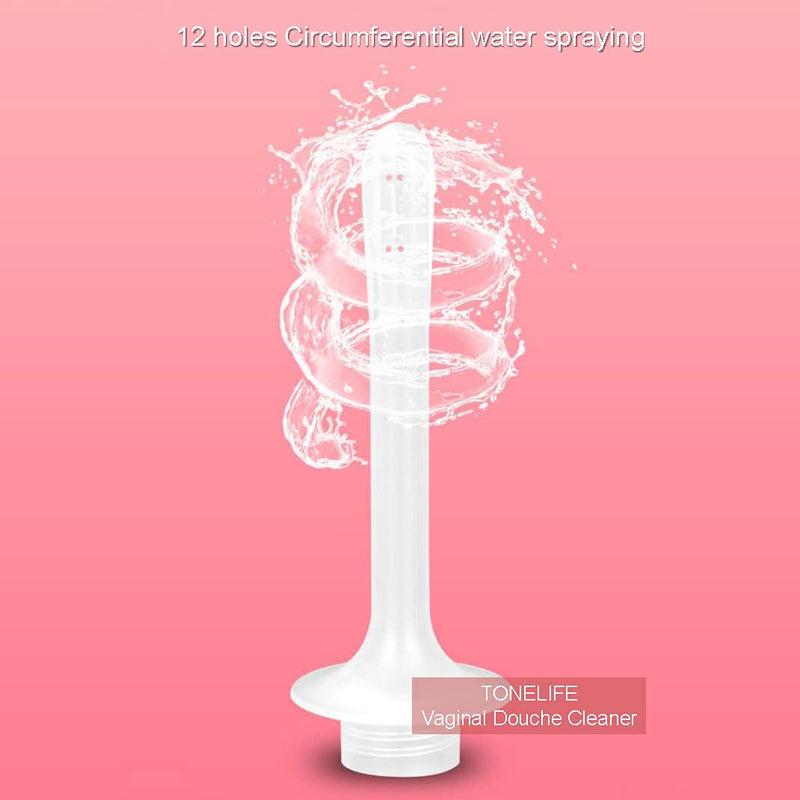[Australia] - 2PCS Vaginal Douche for Women Vaginal Cleansing System Douche Cleaner Anal Douche Cleaning Kit 350 ml Capacity with 3 Nozzles 