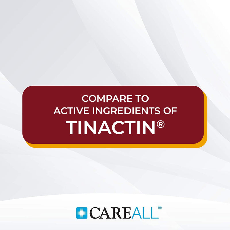 [Australia] - (4 Pack) CareALL® 1.0 oz. Antifungal Tolnaftate Cream USP 1%, Compare to Tinactin, Athlete’s Foot Cream 1 Ounce (Pack of 4) 