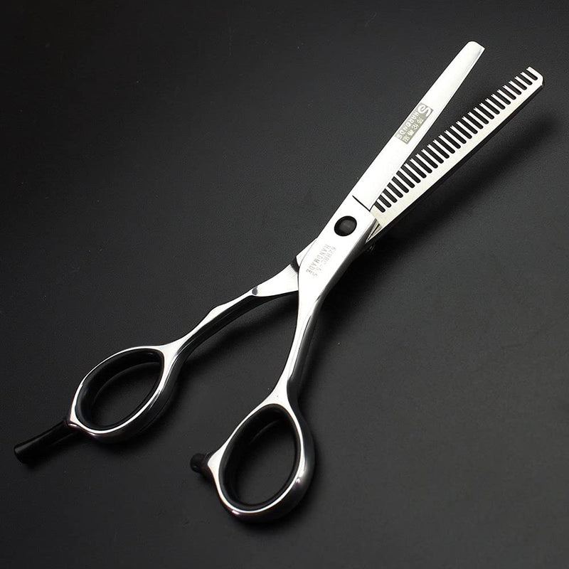 [Australia] - 5.5 inch Japan 440C laser cutting professional hairdressing hair stylist hair trim and hair sparse scissors (scissors set) scissors set 