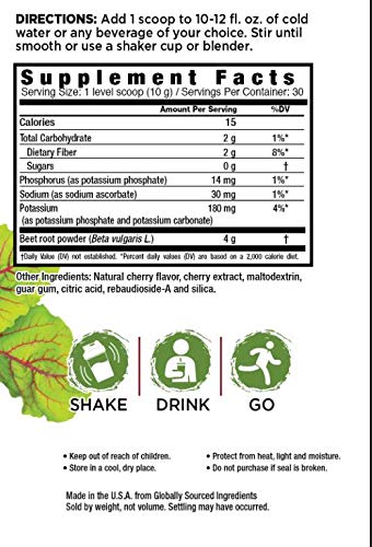 [Australia] - COUNTRY FARMS Bountiful Wholefood Beets Extract Circulation Superfood, 30 Servings (Packaging may vary), White, 10.6 Ounce 