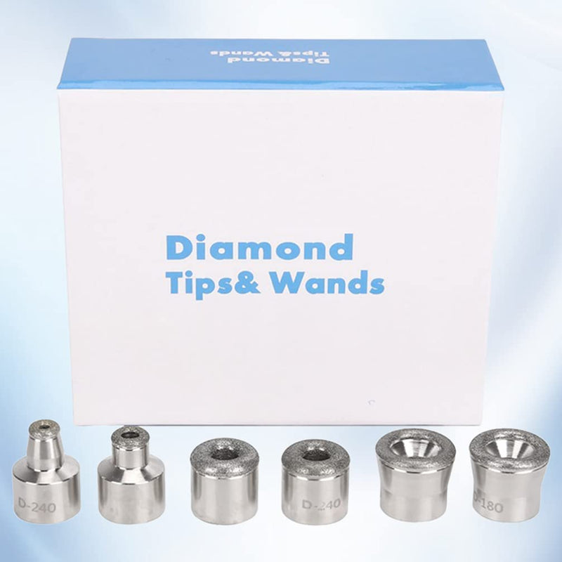 [Australia] - Uonlytech 1pc Diamond Dermabrasion Tips Microdermabrasion Replacement Tips Dermabrasion Machine Heads for Facial Peeling Skin Cleansing 