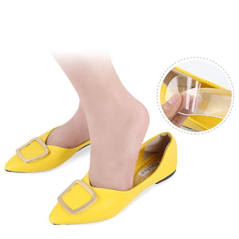 [Australia] - HEALLILY Heel Wedge Insert Medial Lateral Heel Insoles Supination Pronation Corrective Shoe Inserts for Foot Alignment Bow Leg Osteoarthritis 2 Pairs 