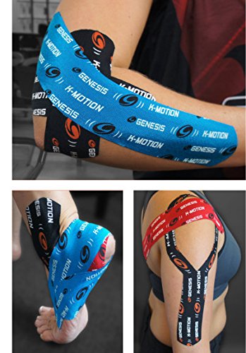 [Australia] - Genesis K-Motion Tape with Copper Infuzion- Black UNCUT Roll 