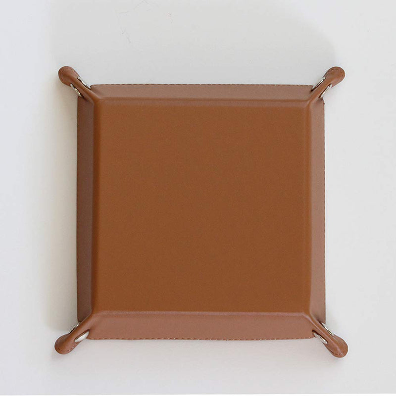 [Australia] - Bella Busta- Loved you yesterday, Love you still, Always have, Always will- Engraved Leather Valet Tray (Rawhide) Rawhide 