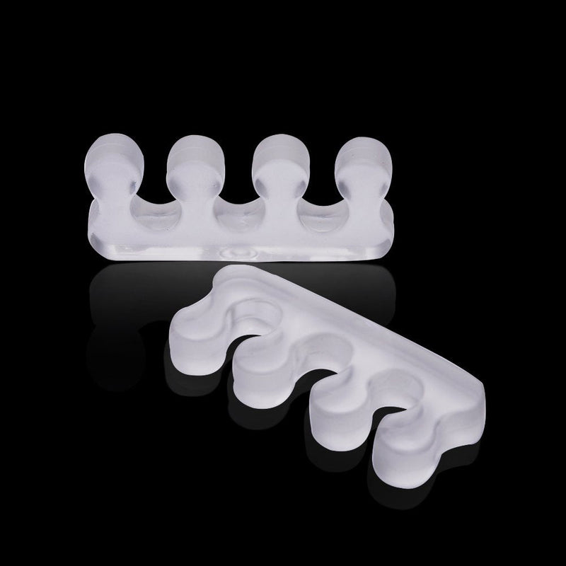 [Australia] - Gel Toe Correctors and Spacers Toe Finger Straightener Bunion Corrector Pads Ease Relief Forefoot Cushion Gel Separators Toe Separators 