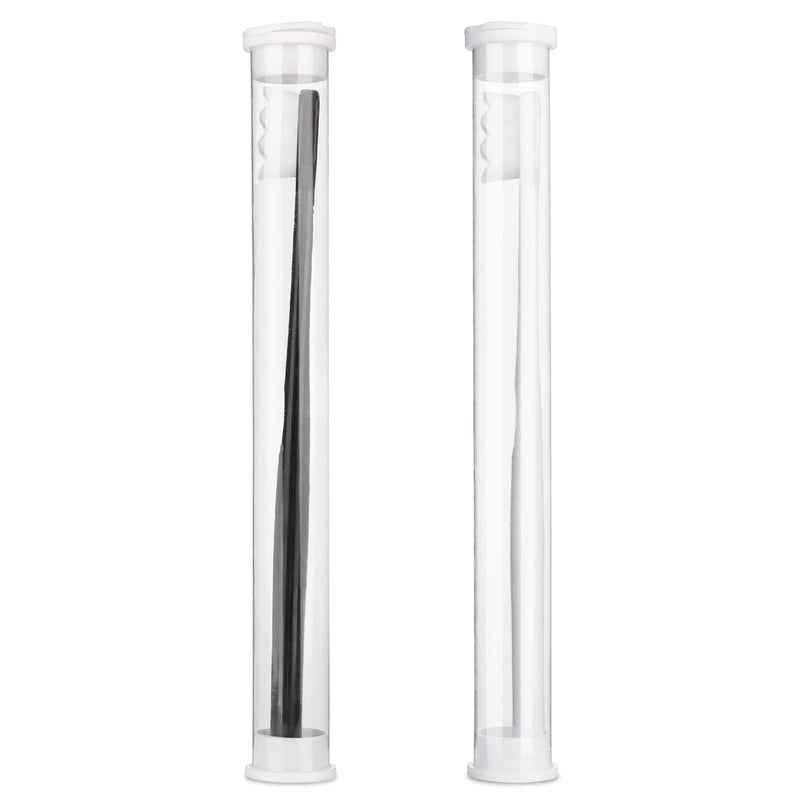 [Australia] - WLLHYF 2 PCS Extra Soft Micro Nano Toothbrush for Sensitive Gums, Soft Toothbrush with 10000 Soft Bristles Sterile Fiber Adult Toothbrush Painless Brushing for Teeth Oral Gum Recession Black White a 