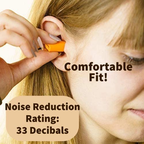 [Australia] - Cordova Safety Products Encore Disposable Noise-Cancelling NRR 32 Foam Ear Plugs, Orange (200 Pairs) 