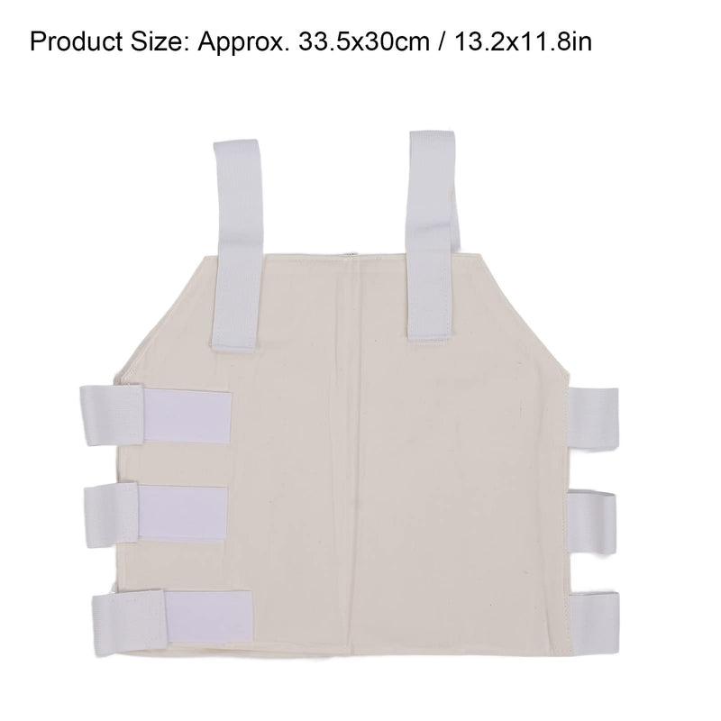 [Australia] - Sternum Support Brace, Breathable Sternum and Thorax Support Ribs Chest Brace Broken Rib Belt Chest Support Brace for Intercostal Muscle Strain 