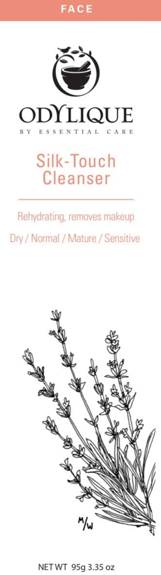 [Australia] - Odylique - Organic Cleanser for Dry Skin ‚Äì Silk Touch Cleanser - With Purifying Lavender & Hydrating Plant Oils ‚Äì Natural Cleanser For Mature Skin (95g) 