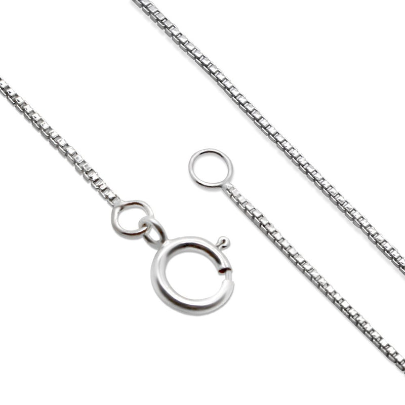 [Australia] - 925 Sterling Silver Circle Ring Pendant Necklace, 18" 