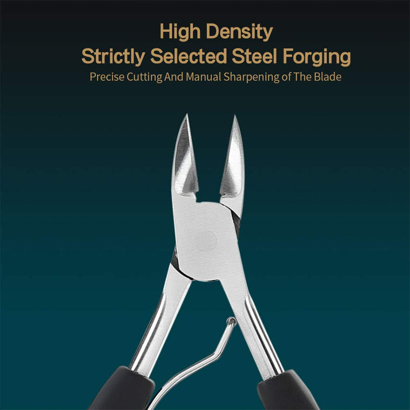 [Australia] - Toe Nail Clippers Trimmer Fingernail Cutter Fit For Thick Nails And Ingrown Toenail Fungus Nails Non - Slip Double Handle Safe And Reliable Nail Cutters 