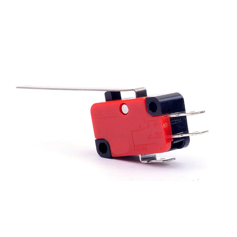[Australia] - Cylewet 6Pcs V-153-1C25 Micro Limit Switch Long Straight Hinge Lever Arm SPDT Snap Action LOT for Arduino (Pack of 6) CYT1068 