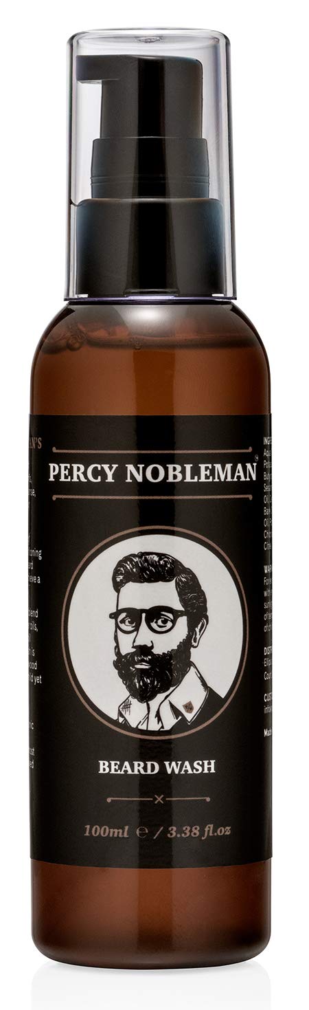 [Australia] - Percy Nobleman Beard Wash A Natural 95% Organic Soap / Shampoo & Conditioner for Men 
