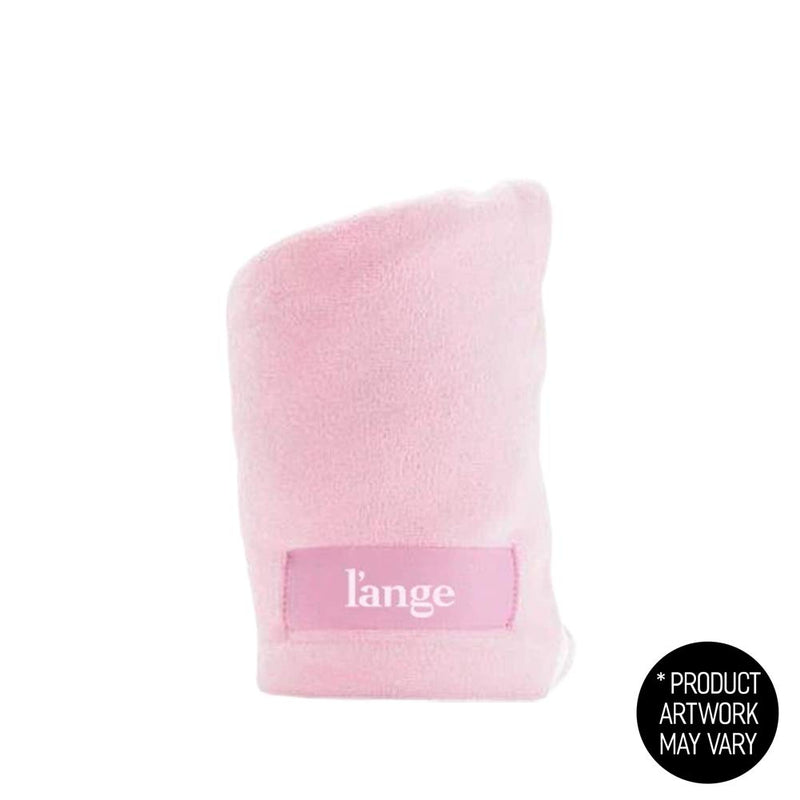 [Australia] - L'ange HAIR WRAP Towel Fast-Drying - Pink Microfiber Hair Wrap Towels for Women, No Frizz Hair Towel for Curly, Long, Thin, Short Hair, Absorbent Towel for Sleeping, Showering, MSRP $20 (Baby Pink) Baby Pink 