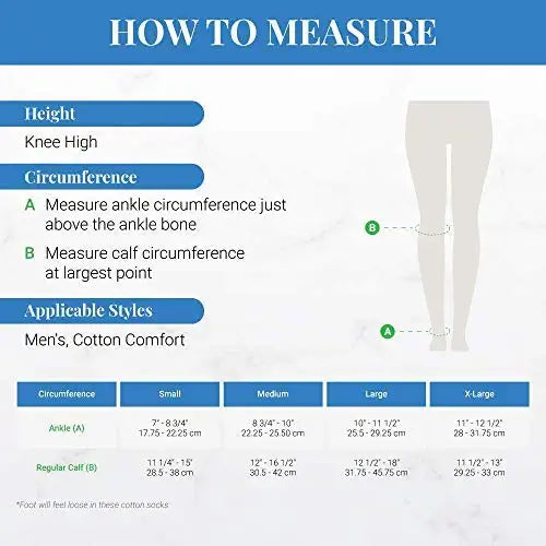 [Australia] - Actifi Cotton Comfort 15-20 mmHg Compression Socks, Moderate Support Black Medium 