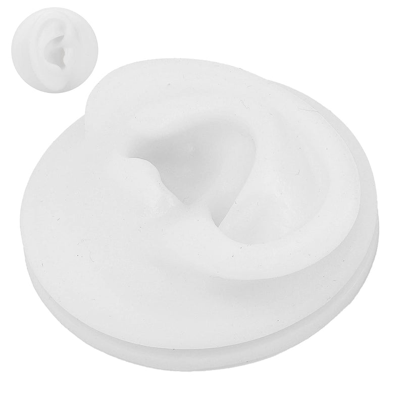 [Australia] - Silicone Acupuncture Ear Model, Silicone Ear Model Ear Acupuncture Practice Model Reusable Simulation Ear Display Model(Right) Right 
