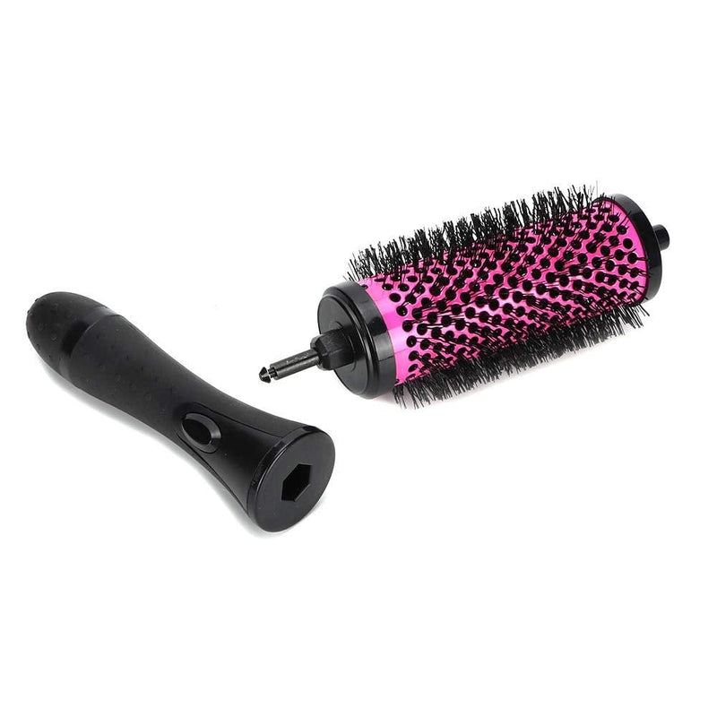 [Australia] - Round Hair Brush Curly Hair Comb Ionic Ceramic Hairdressing Roller for Curling Hair Detachable Comb Hairdressing Comb 