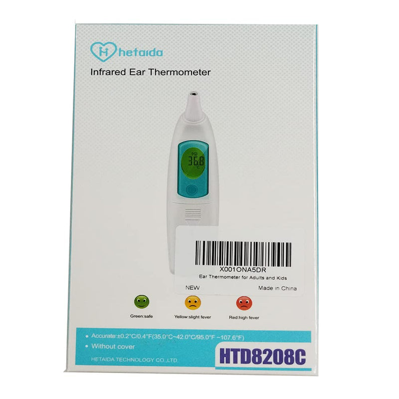 [Australia] - Ear Thermometer for Adults and Kids, Infrared Temperature Thermometer for Children, Digital Baby Body Thermometers with Fever Alarm and Accuracy Reading 