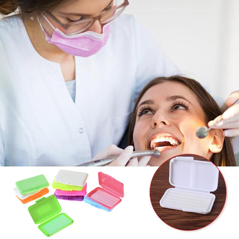 [Australia] - 1 Box of Dental Oral Care Orthodontics Wax Dental Relief Wax with Fruit Flavor Suitable for Brace Wearers Flavored Gum Protection 