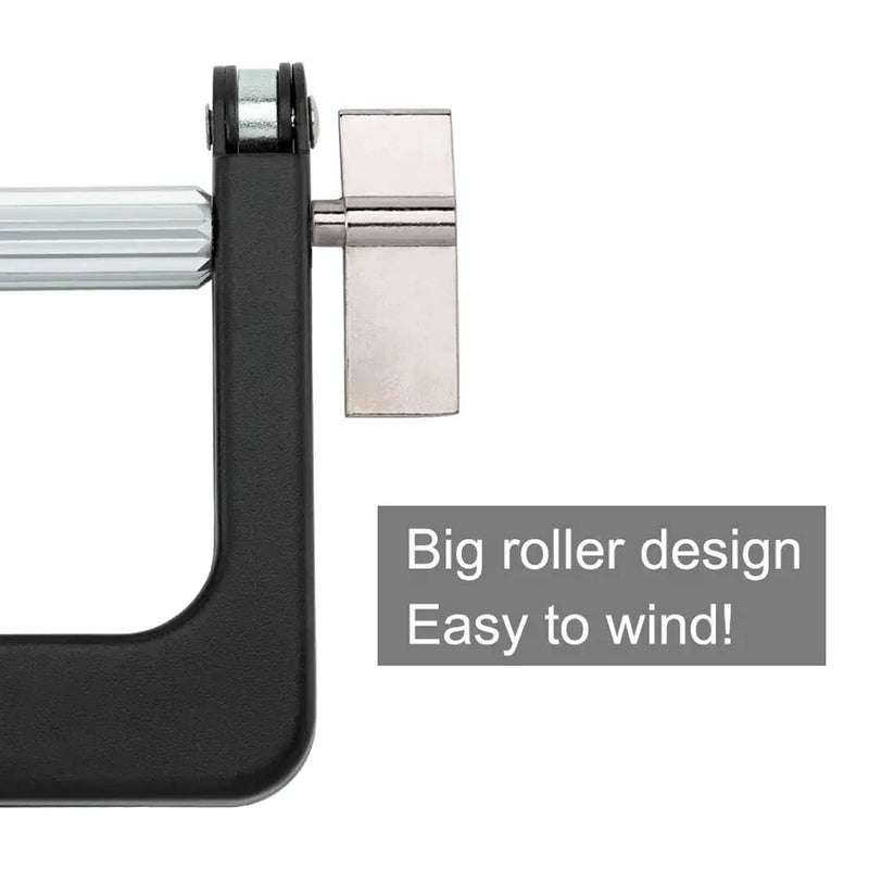 [Australia] - UDQYQ Metal Toothpaste Tube Squeezer,Large Aluminium Paint Tube Wringer Roller Dispenser for Paint Tubes,Hair Color Dye,Cosmetics,Ketchup. (Black) Black 