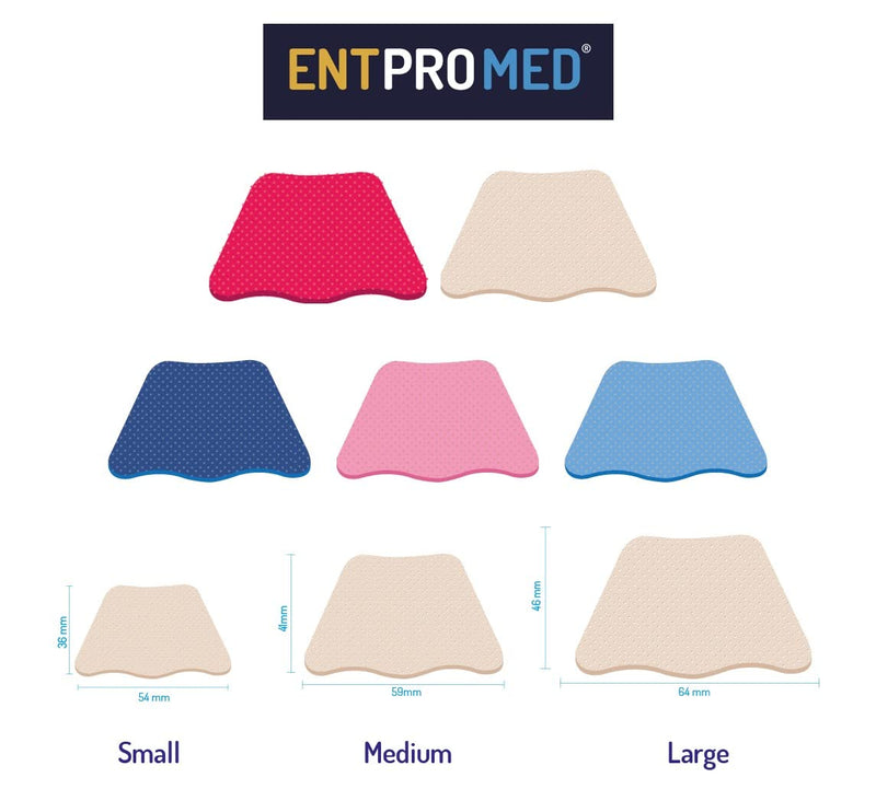 [Australia] - Thermoplastic External Nasal Splint - Baby Blue Colour - a Kit, Post Nasal Surgery, Rhinoplasty, Septoplasty, ENT Product. (Large 46mm x 64mm) Large 46mm x 64mm 