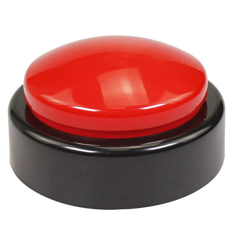 [Australia] - Extra Large Talking Alarm Clock for Blind - Announcing Time, Date and Week of Day. Perfect for Visually impaired and Elderly (Red+Black) Red+black 