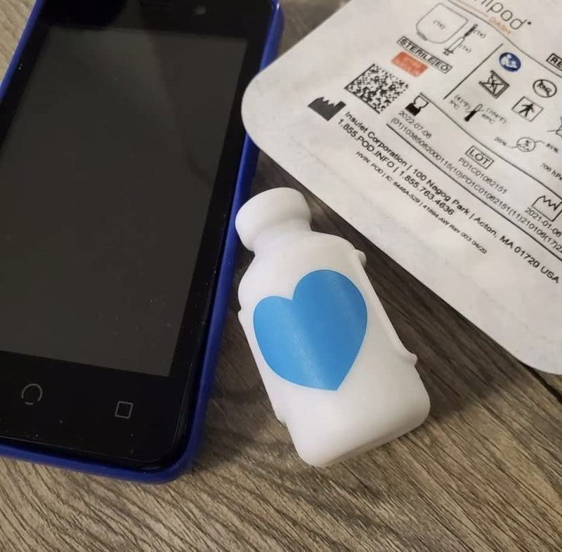 [Australia] - VIAL SAFE Insulin Bottle Protector Case/Sleeve for Diabetes, Reusable, Flexible Silicone Protective Sleeve,"If You Know You Know" 3-Pack (Short), Cactus, Unicorn, Blue Heart 
