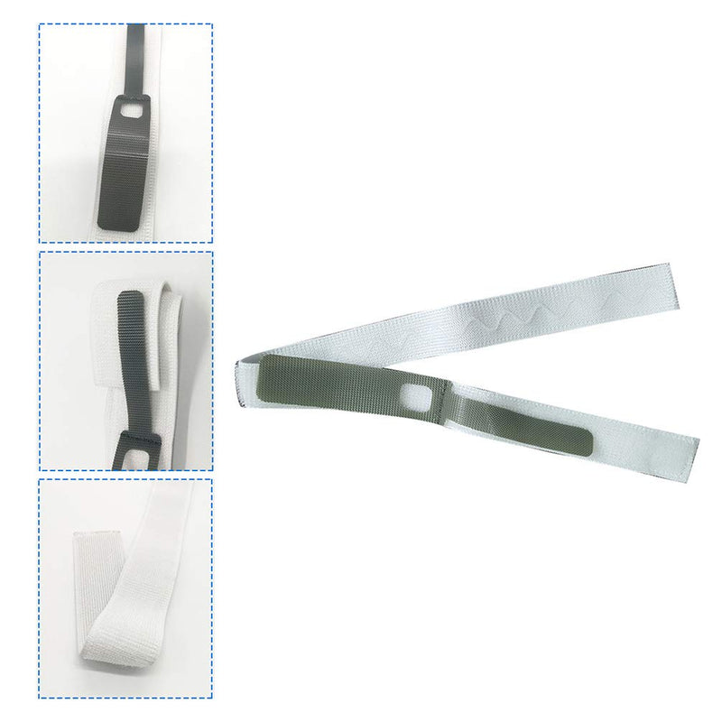[Australia] - Artibetter 2Pcs Catheter Bag Straps Catheter Leg Wrap Holders Catheter Urine Bag Fixation Tape Urinary Incontinence Supplies for Men and Women, White 