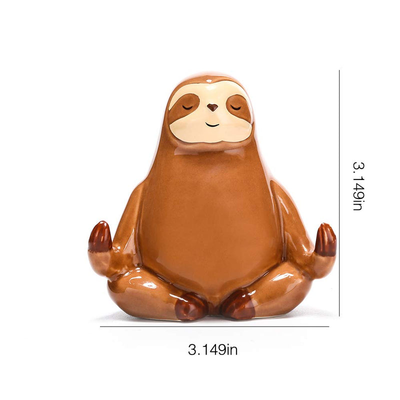 [Australia] - Ceramic Sloth Ring Holder, Funny Sloth Jewelry Holder Stand Engagament Wedding Birthday Christmas Gifts 