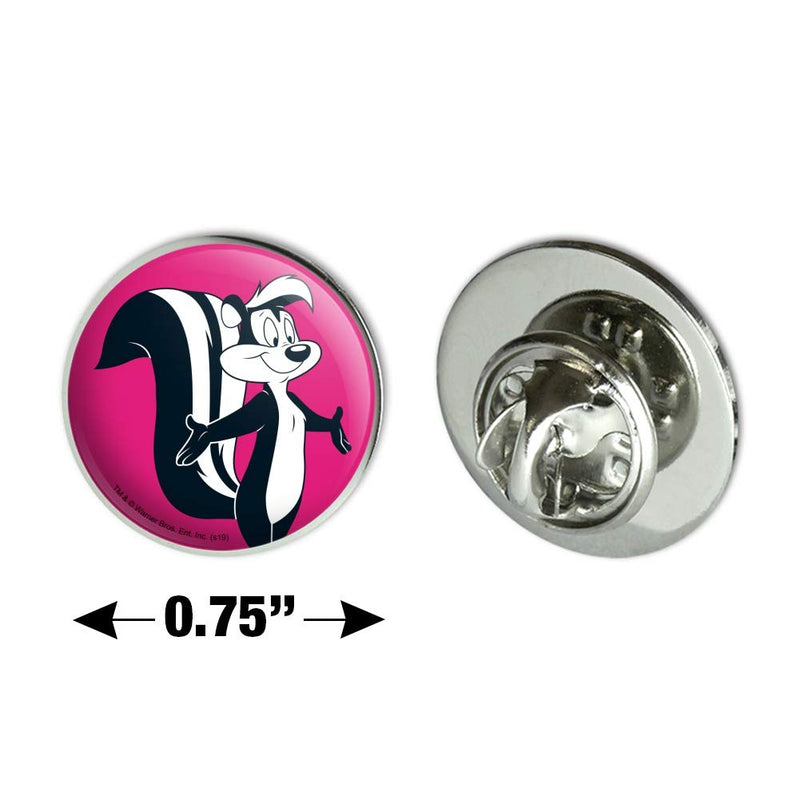 [Australia] - GRAPHICS & MORE Looney Tunes Pepe Le Pew Metal 0.75" Lapel Hat Pin Tie Tack Pinback 