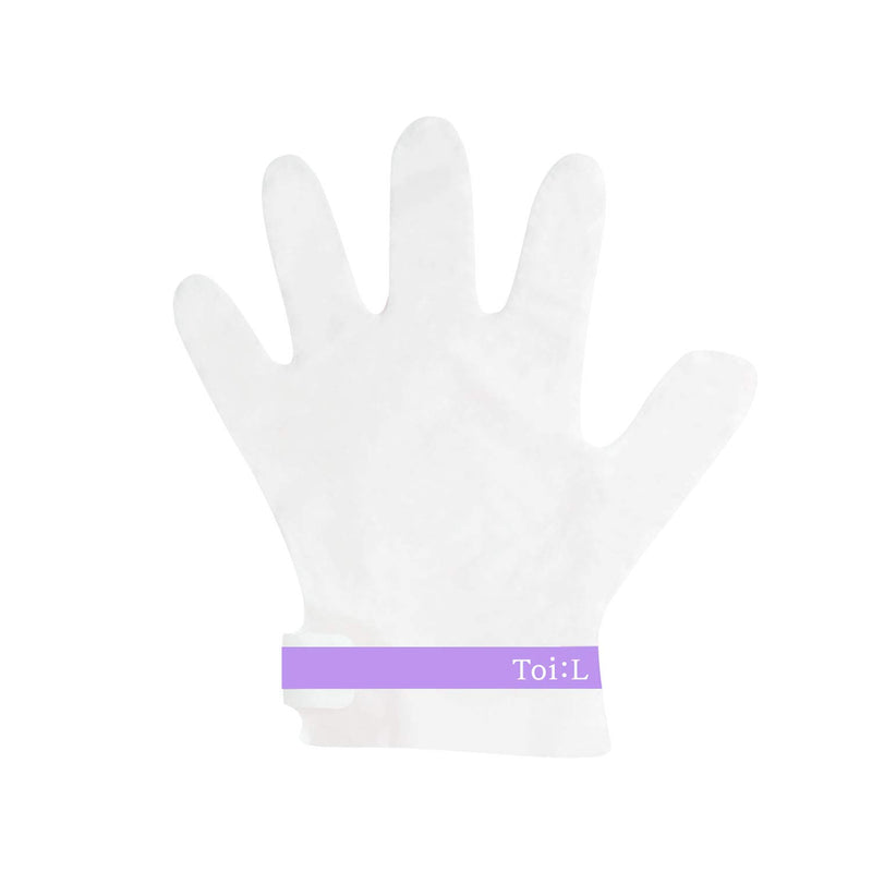 [Australia] - Toi:L Extra Silky Hand Mask 5 Pairs, Moisturizing Gloves for dry hands, Premium Hand spa Treatment, Moisturizing, Whitening, and Repairing for rough & damaged hands(Pearl+Green Caviar) 