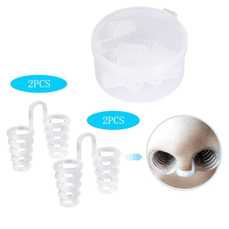 [Australia] - Anti-snoring Solution of 4 Pieces/Box, Anti-snoring Cap, Natural Snoring Relieves Immediate Help and Improves Breathing, Children of Both Sexes 